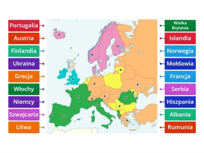 Mapa polityczna Europy