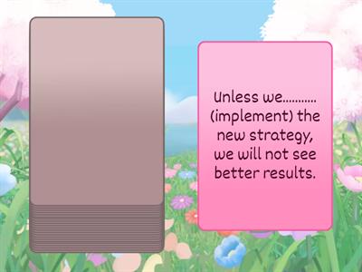 conditionals 1,2,3 ( business English)