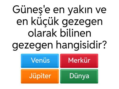 6.Sınıf (2025)Fen Bilimleri 1.ÜNİTE TESTİ