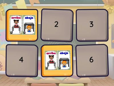 actividades de arriba y abajo