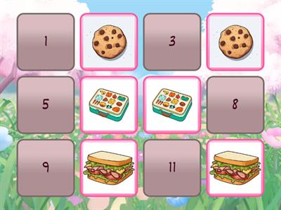 Food - Memory game