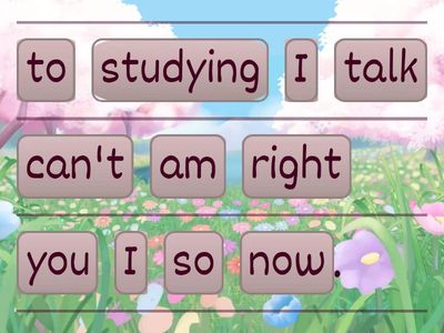 Present Simple/ Present Continuous