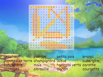 Les légumes (débutant)