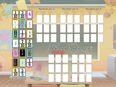 Asingkan Pecahan by Teacher Fiza❤️