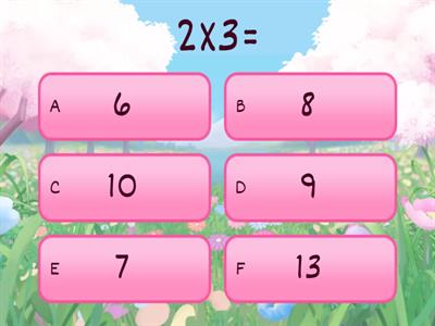 Divertiamoci con le tabelline 