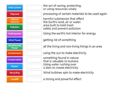 Chapter 9: Conservation and Recycling