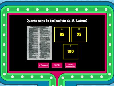 M. Lutero e la Riforma 