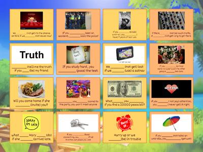 Conditional sentences type 1