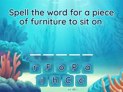 UK English Entry Level 1 Spell the word