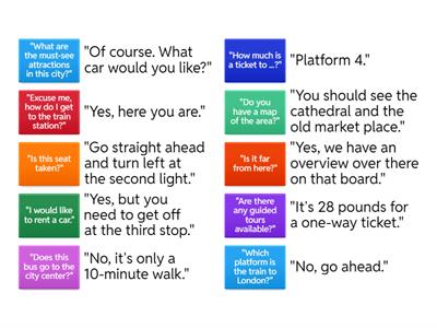 3.12 Travelling: Out and About