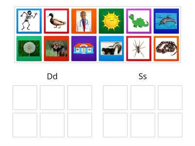 Letter D/Letter S sort