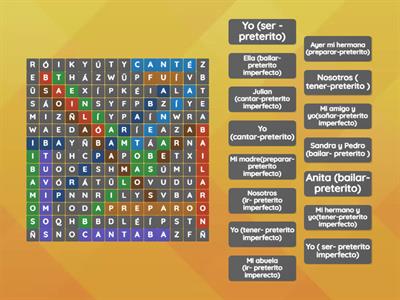 Preterito  VS Preterito Imperfecto 10