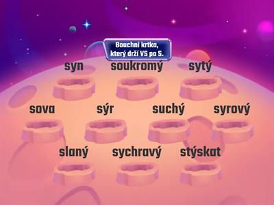 Bouchni krtka s VS po S