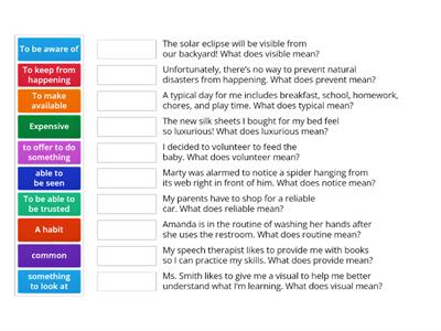 Context Clues Vocabulary