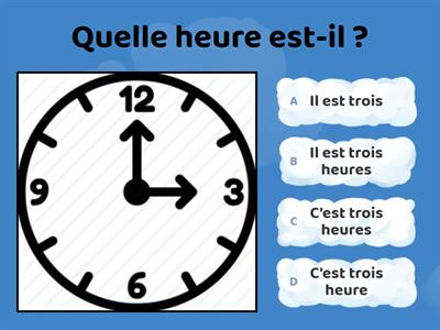 Les heures fle