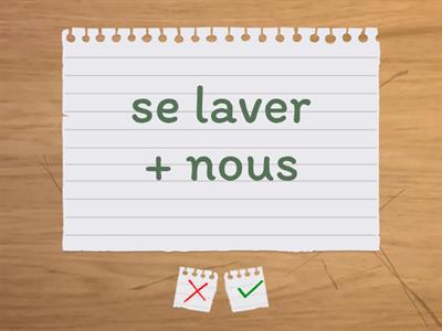 le subjonctif- verbes réguliers: il faut ...