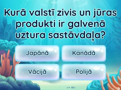 Zivis un jūras produkti