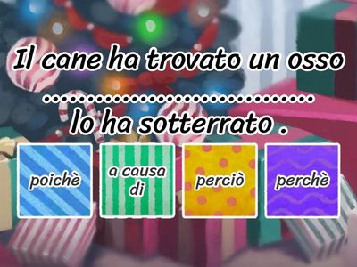 Causa effetto - classe seconda