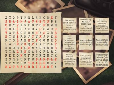 Upper Intermediate - 1B - Review Vocabulary