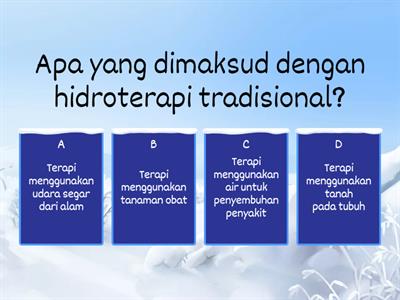 Assesment Pengantar Terapi Hidro 