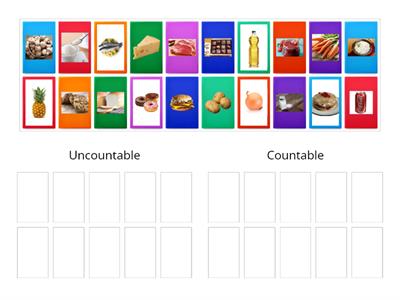 Countable and Uncountable nouns