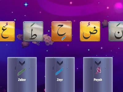 Speed sort: Harakats