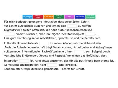 Musterlösung – Forumsbeitrag