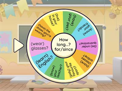 Present Perfect: How long...? for/since