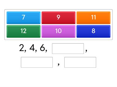 COUNT ON and COUNT BACK by TWOS