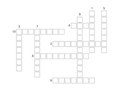Citizenship Crossword 