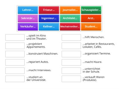 Menschen A1.1 Berufe und Aktivitäten