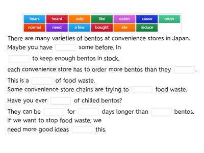 中３　Program1-3 本文　穴埋め