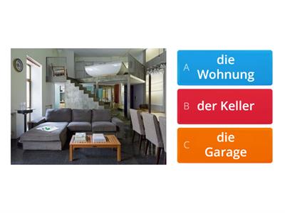  Wortschatz 'Meine Wohnung'