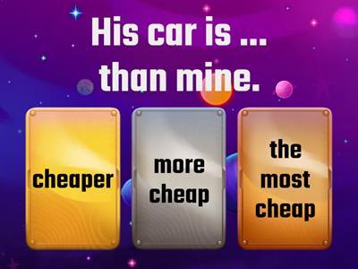 Degrees of comparison