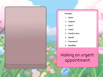 Dentisty Matters:  speaking exercises (role plays) 