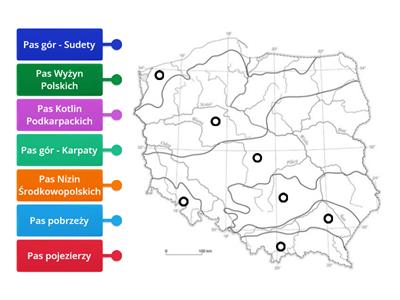 KL. 5 i 7. Pasy rzeźby terenu Polski 