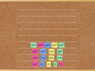 Matrix - act Word Builder