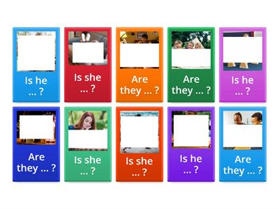 Present Continuous guessing game