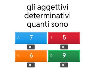 Quiz di grammatica