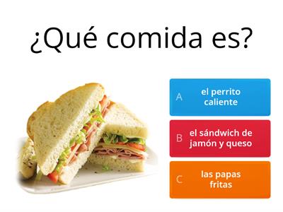 Realidades 3A El almuerzo/ el desayuno