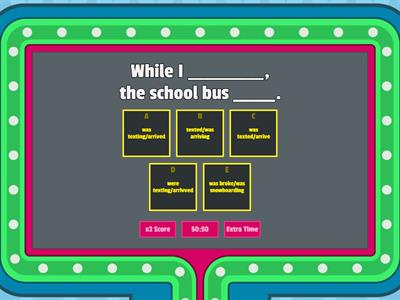Simple past Vs. Past Continuous
