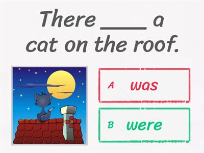 Entering - There (was/were)