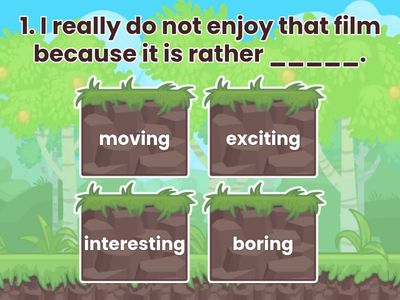 Bài 2: Chọn đáp án đúng nhất