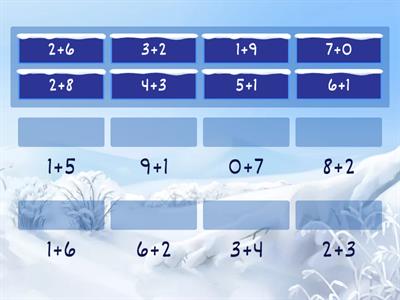 Переставний закон додавання 1 клас