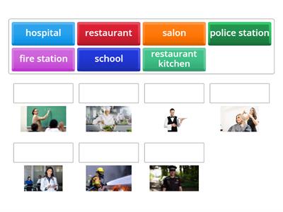 ESL - Jobs & Work Places