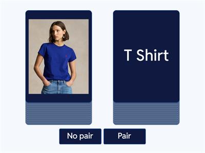 CLOTHES (Pair no pair)