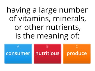 Unit 6: Do you Think These are Healthy?