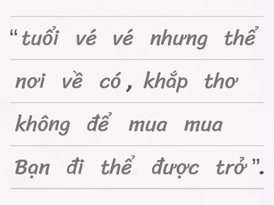 NGỮ VĂN 6 - CUỐI KÌ 1 