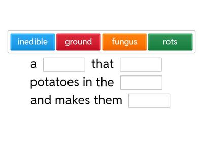 Definitions for The famine 
