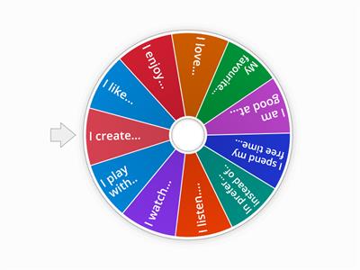 My hobbies - phrases - English conversation 